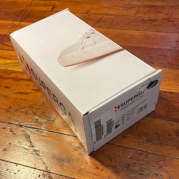 Superga Canvas Sneakers, Rainbow Soles! - Picture 2 of 7